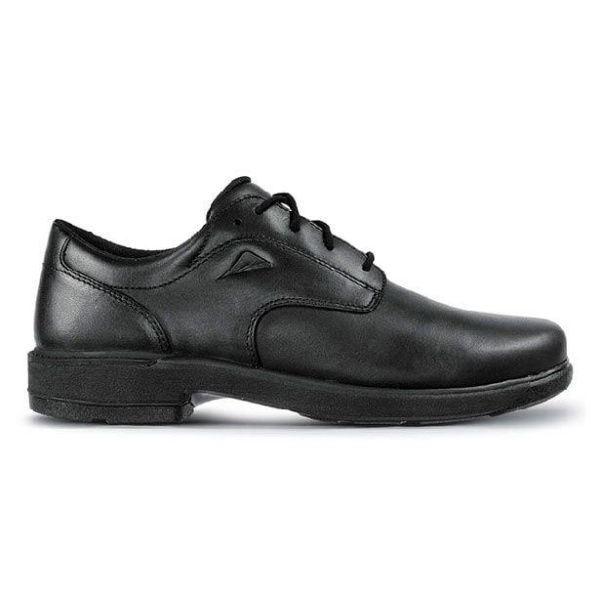 Ascent Scholar (2E Wide) Senior Boys School Shoes Shoes (Black - Size 10)