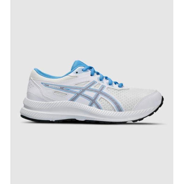 Asics Contend 8 (Gs) Kids Shoes (White - Size 2)