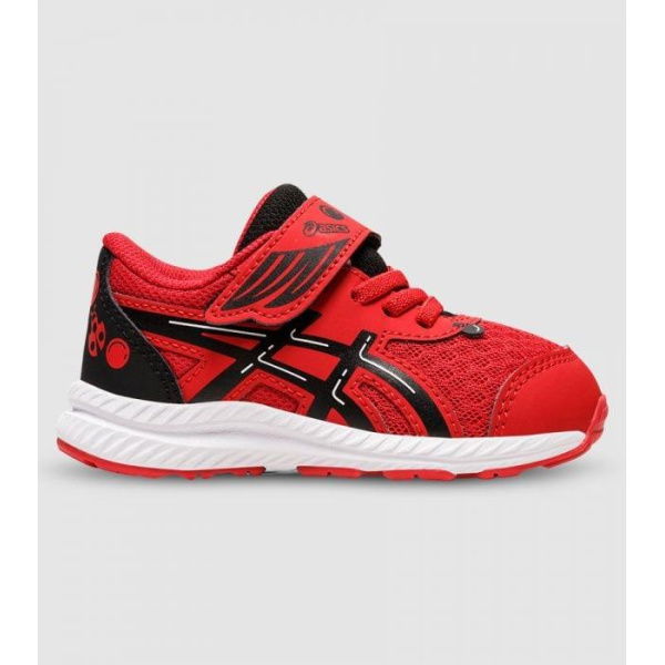 Asics Contend 8 School Yard (Td) Kids Shoes (Red - Size 4)