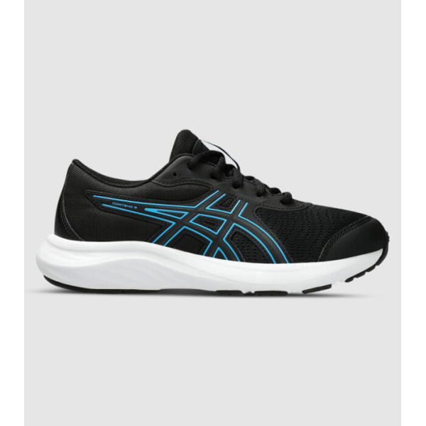 Asics Contend 9 (Gs) Kids Shoes (Black - Size 4)