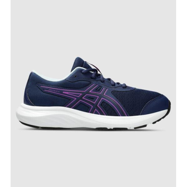 Asics Contend 9 (Gs) Kids Shoes (Blue - Size 4)