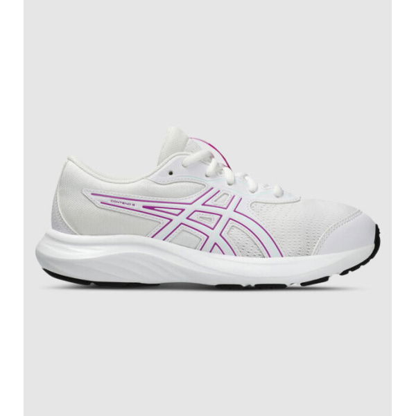 Asics Contend 9 (Gs) Kids Shoes (White - Size 2)