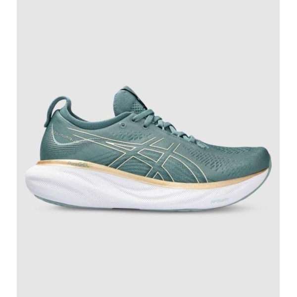 Asics Gel Nimbus 25 Womens Shoes (Blue - Size 10)