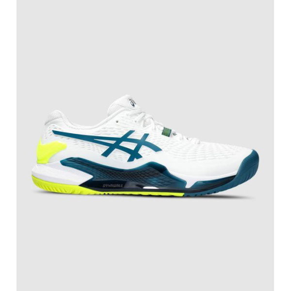 Asics Gel Resolution 9 (Hardcourt) Mens Tennis Shoes (White - Size 11.5)