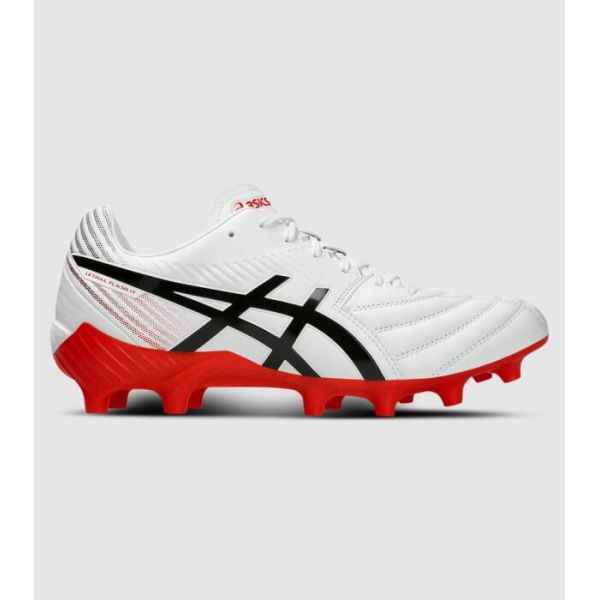 Asics Lethal Flash It Ff 3 (Fg) Mens Football Shoes (White - Size 10)