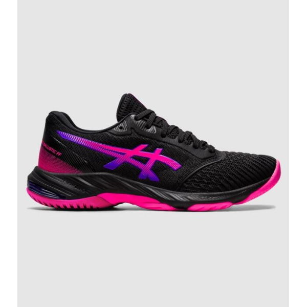 Asics Netburner Ballistic Ff 3 Womens Netball Shoes (Black - Size 12)