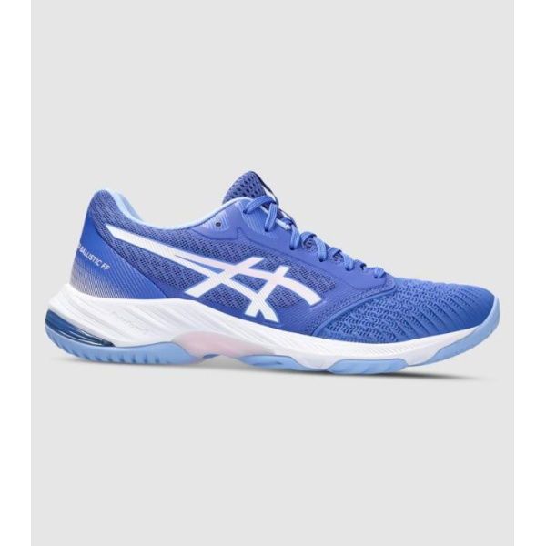 Asics Netburner Ballistic Ff 3 Womens Netball Shoes (Blue - Size 13)