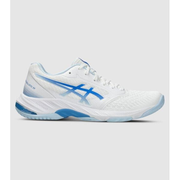 Asics Netburner Ballistic Ff 3 Womens Netball Shoes (White - Size 10.5)