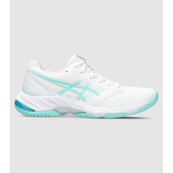 Asics Netburner Ballistic Ff 3 Womens Netball Shoes (White - Size 7)