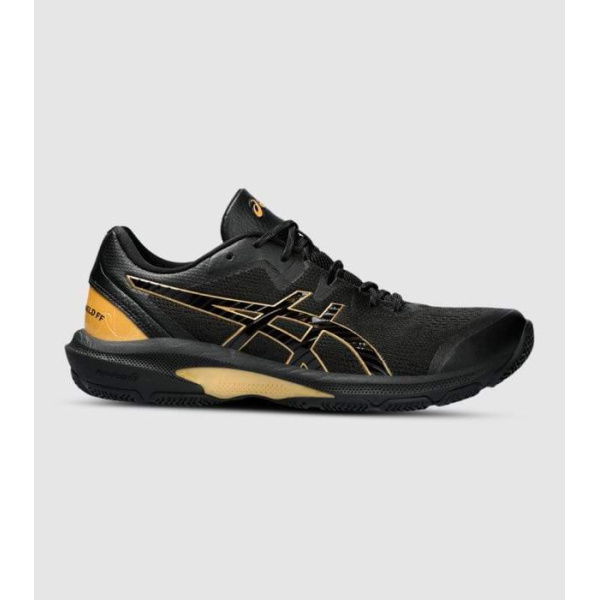 Asics Netburner Shield Womens Netball Shoes (Black - Size 7.5)