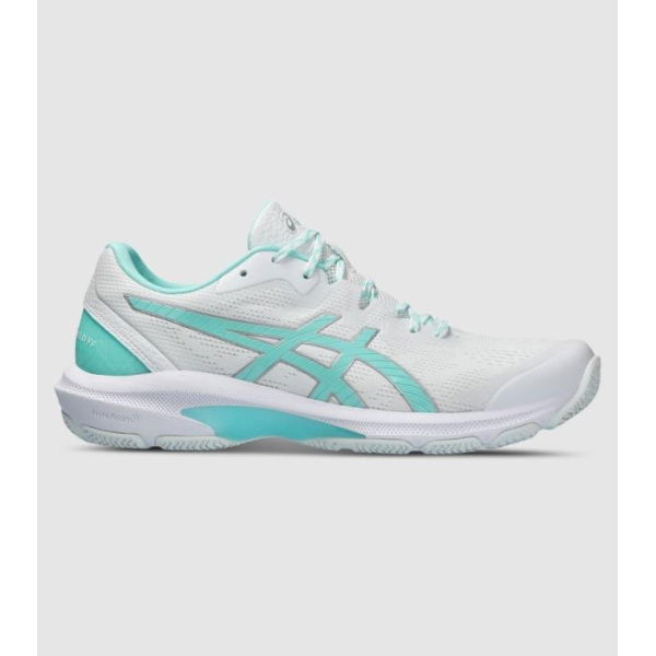 Asics Netburner Shield Womens Netball Shoes (White - Size 10.5)