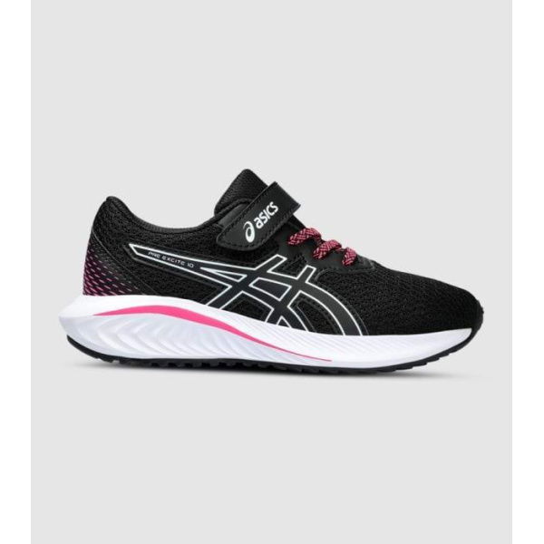 Asics Pre Excite 10 (Ps) Kids Shoes (Black - Size 1)