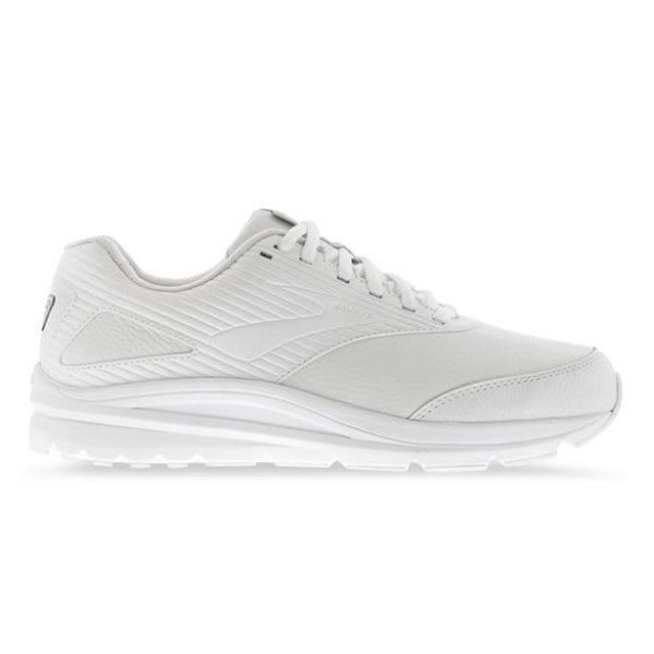 Brooks Addiction Walker 2 (D Wide) Womens Shoes (White - Size 6.5)