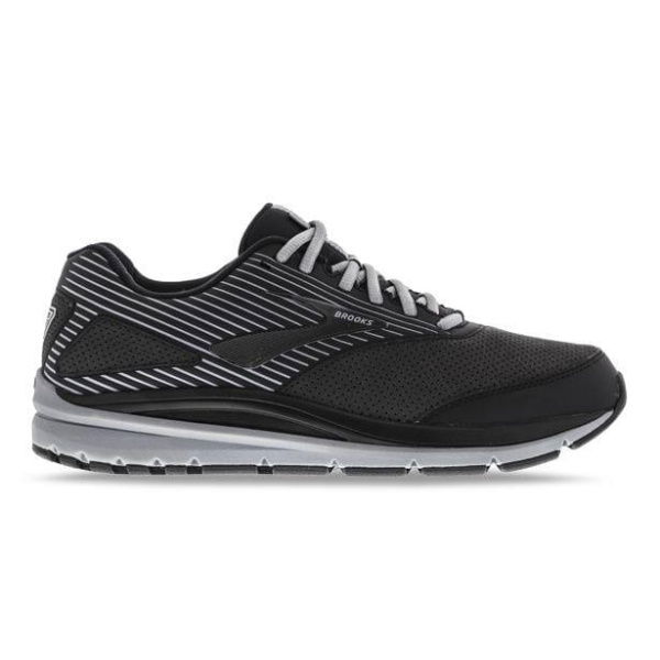 Brooks Addiction Walker Suede 2 (2E Wide) Mens Shoes (Black - Size 10)