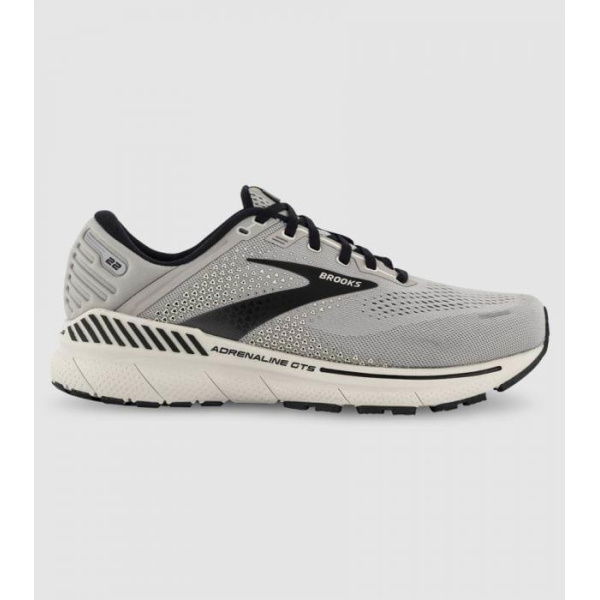 Brooks Adrenaline Gts 22 (2E Wide) Mens Shoes (Grey - Size 13)