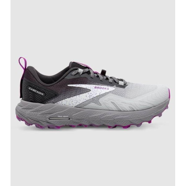 Brooks Cascadia 17 Womens (Grey - Size 10)