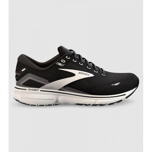 Brooks Ghost 15 (2E Wide) Mens (Black - Size 10)