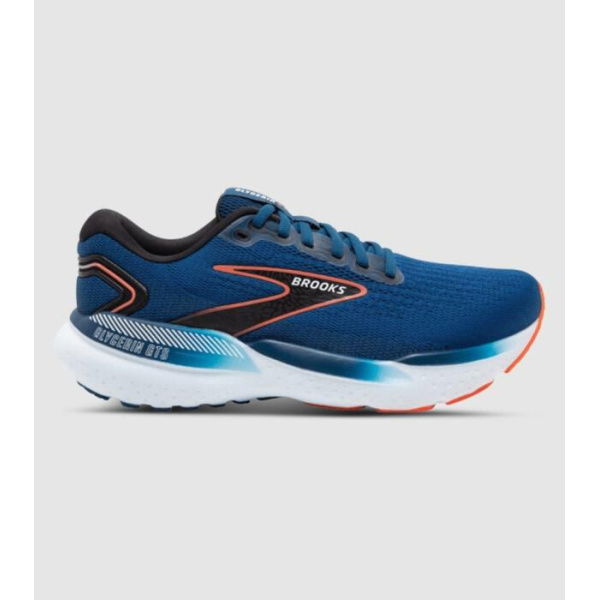 Brooks Glycerin Gts 21 (2E Wide) Mens Shoes (Blue - Size 8)