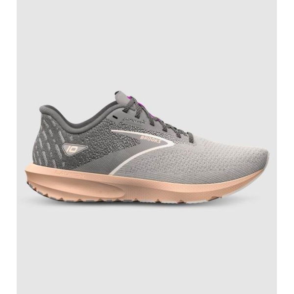 Brooks Launch 10 Womens Shoes (Grey - Size 7)