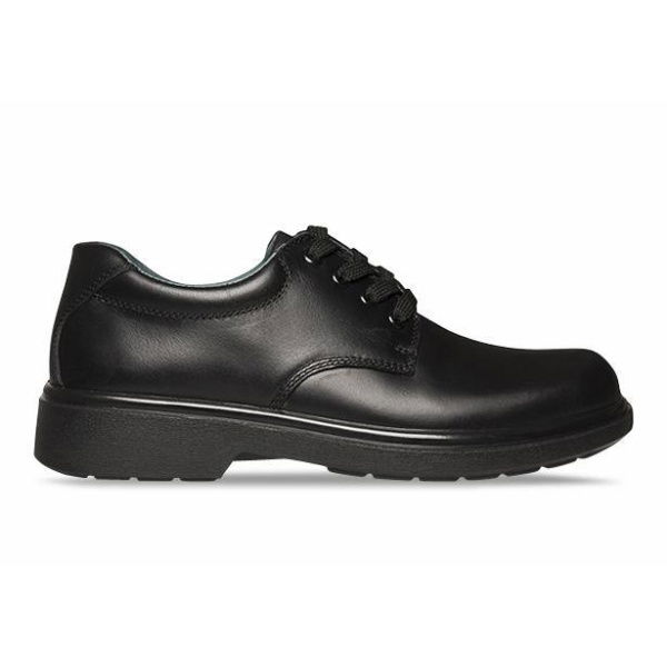 Clarks Daytona (C Extra Narrow) Senior Boys School Shoes Shoes (Black - Size 4.5)