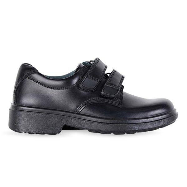 Clarks Denver Junior Girls School Shoes Shoes (Black - Size 10)