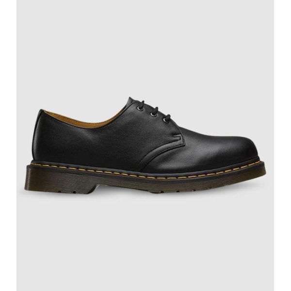 Dr Martens 1461 Nappa Senior Unisex School Shoes Shoes (Black - Size 12)