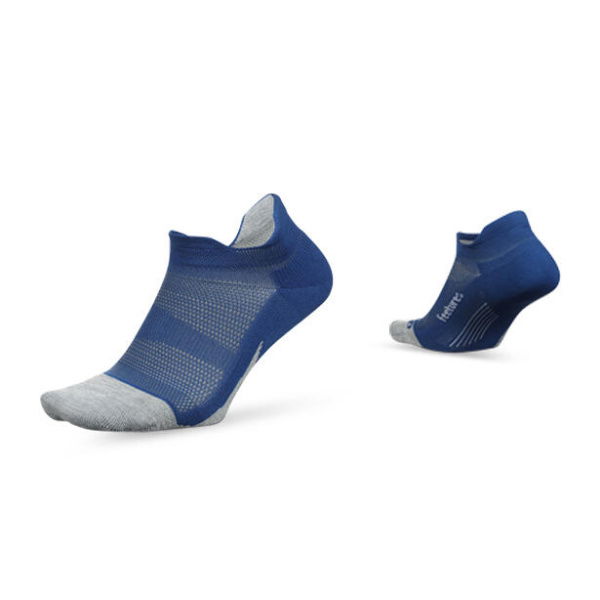 Feetures Elite Light Cushion No Show Tab Nighttime Blue ( - Size XLG)