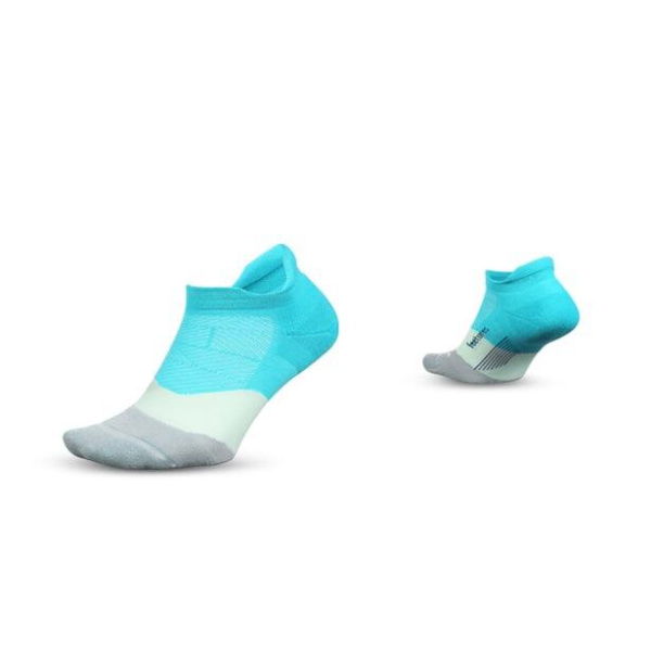 Feetures Elite Max Cushion No Show Tab Aqua ( - Size SML)