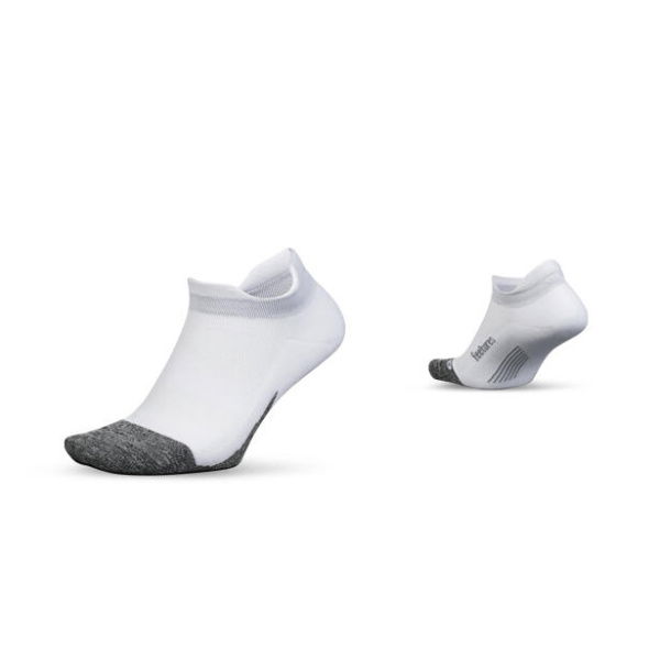 Feetures Elite Ultra Light Cushion No Show Tab White Shoes ( - Size XLG)