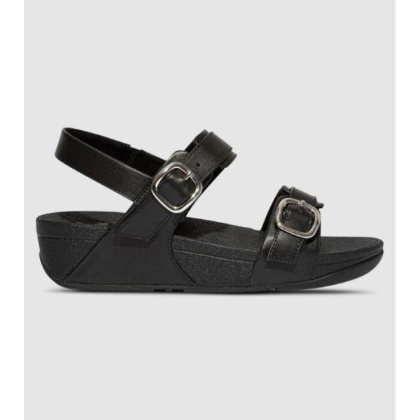 Fitflop Lulu Leather Womens Sandal (Black - Size 8)