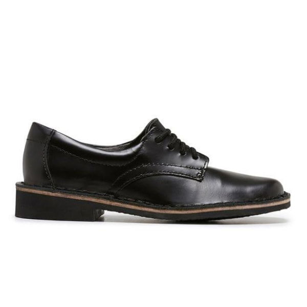 Harrison Indy 2 Senior Girls School Shoes Shoes (Black - Size 6)