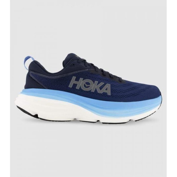 Hoka Bondi 8 (2E Wide) Mens (Blue - Size 10.5)