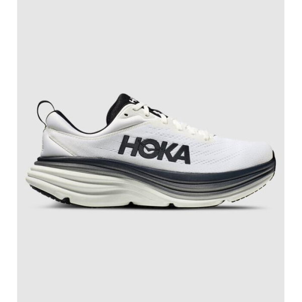 Hoka Bondi 8 (2E Wide) Mens (White - Size 12.5)