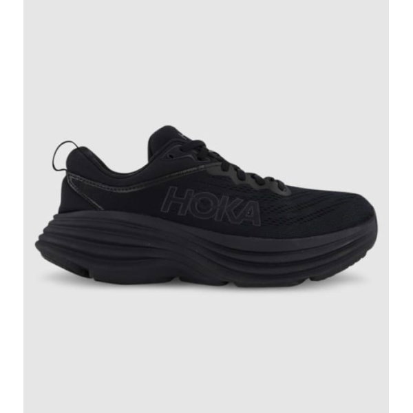 Hoka Bondi 8 (D Wide) Womens (Black - Size 5)