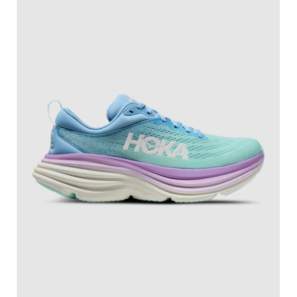Hoka Bondi 8 (D Wide) Womens (Blue - Size 6)