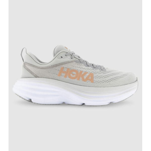 Hoka Bondi 8 (D Wide) Womens (Grey - Size 9.5)