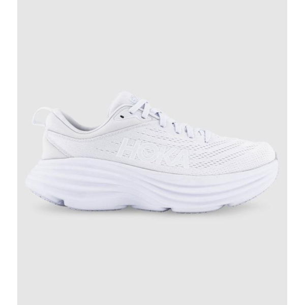 Hoka Bondi 8 (D Wide) Womens (White - Size 10.5)