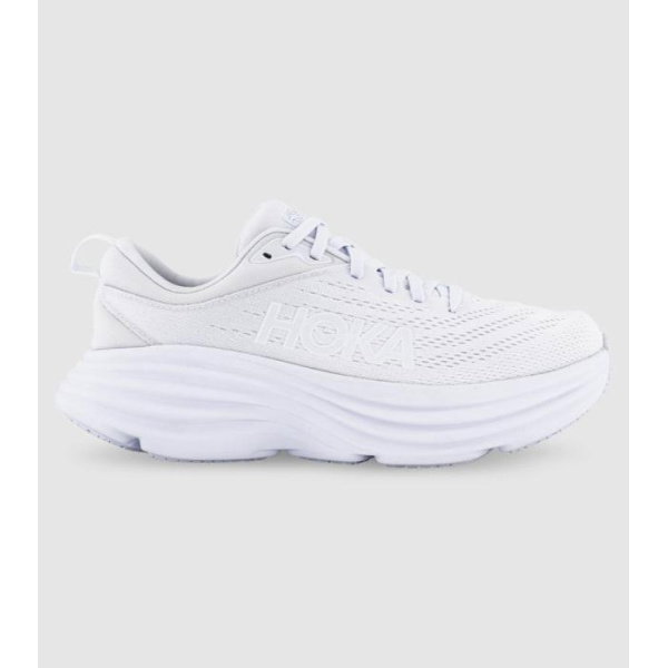 Hoka Bondi 8 (D Wide) Womens (White - Size 5.5)