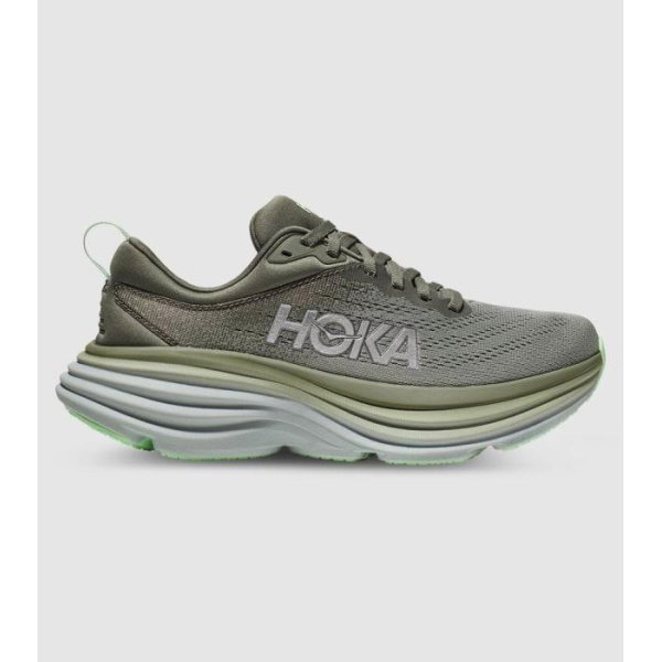 Hoka Bondi 8 Womens (Green - Size 7.5)