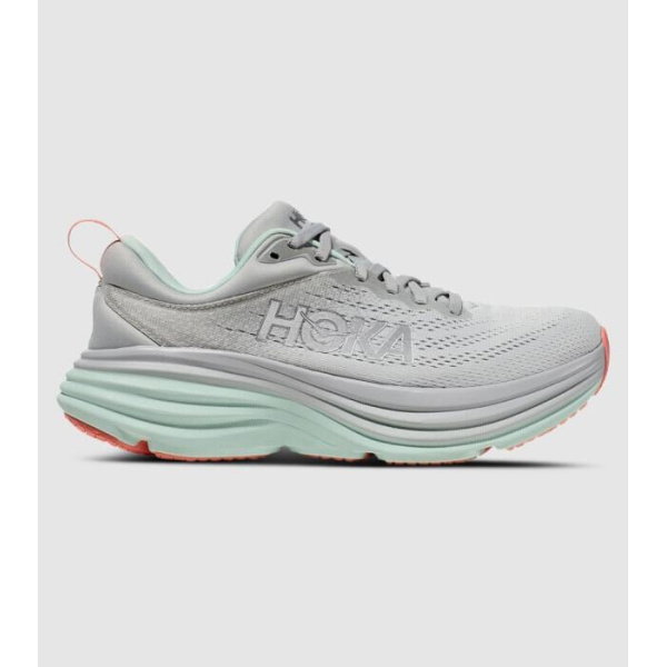 Hoka Bondi 8 Womens (Grey - Size 8.5)