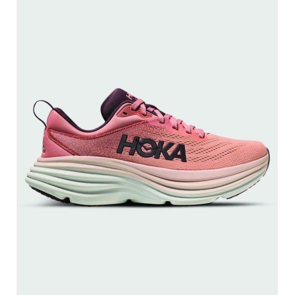 Hoka Bondi 8 Womens (Pink - Size 8)