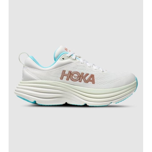 Hoka Bondi 8 Womens (White - Size 6.5)