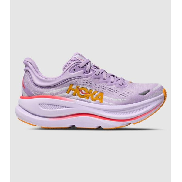 Hoka Bondi 9 (D Wide) Womens Shoes (Purple - Size 10)