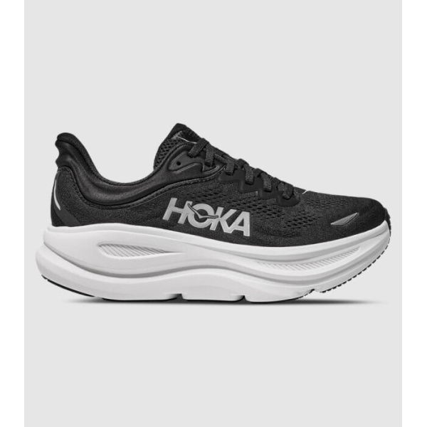 Hoka Bondi 9 (D Wide) Womens Shoes (White - Size 10)