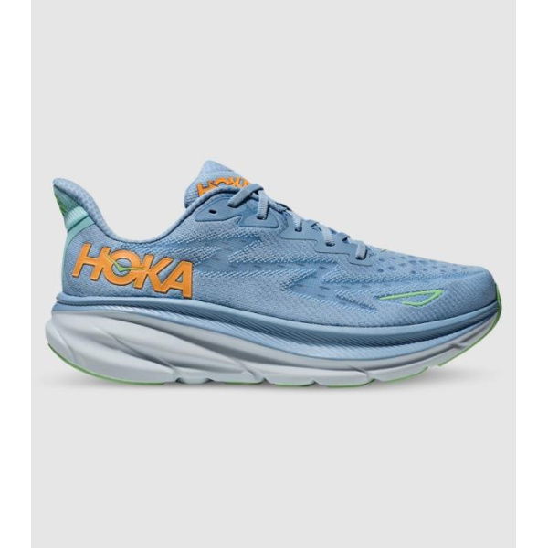 Hoka Clifton 9 (2E Wide) Mens Shoes (Blue - Size 11.5)