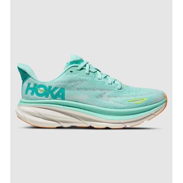 Hoka Clifton 9 (D Wide) Womens Shoes (Blue - Size 6)