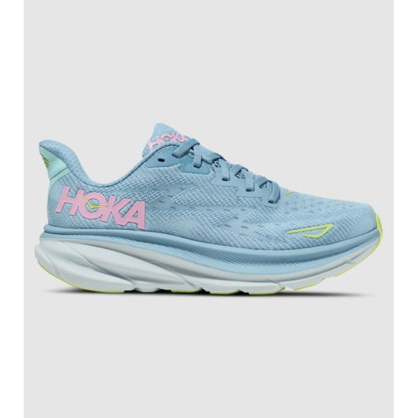 Hoka Clifton 9 (D Wide) Womens Shoes (Pink - Size 10)