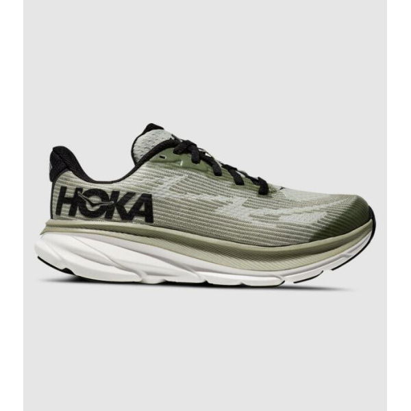 Hoka Clifton 9 (Gs) Kids (Green - Size 3.5)