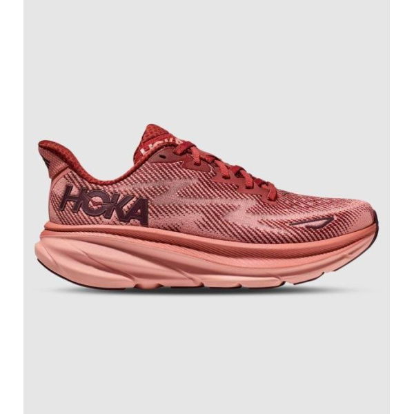 Hoka Clifton 9 Mens Shoes (Red - Size 10)