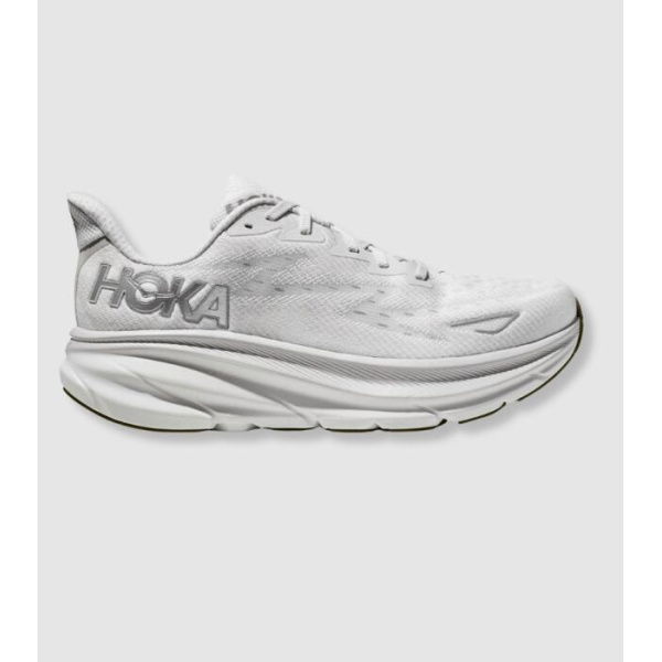 Hoka Clifton 9 Mens Shoes (White - Size 8)